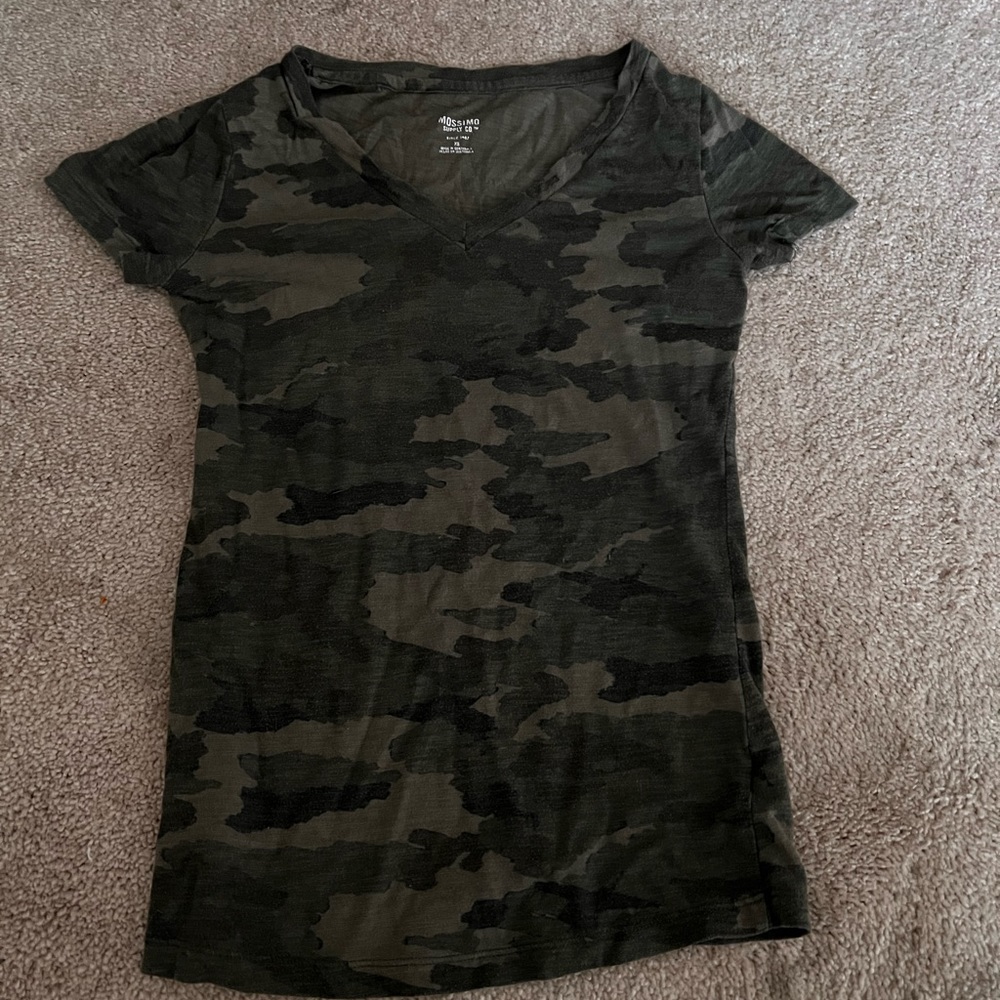 short sleeve camo shirt